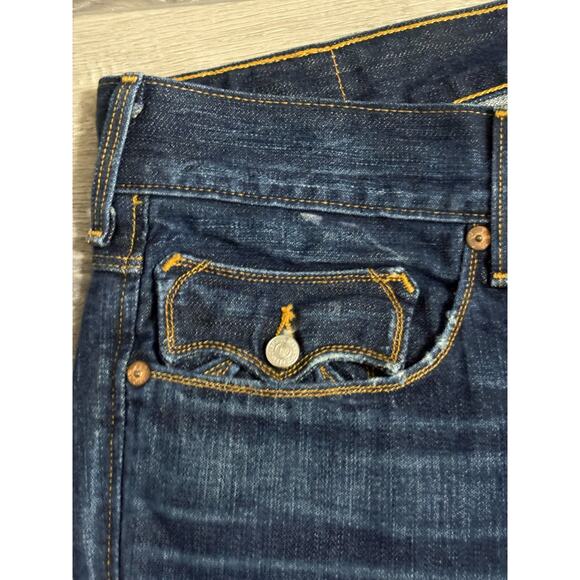 Vintage True Religion Baggy Button-Fly Vinny Jeans Made In USA Y2K - Men’s 38x30 - Picture 5 of 11